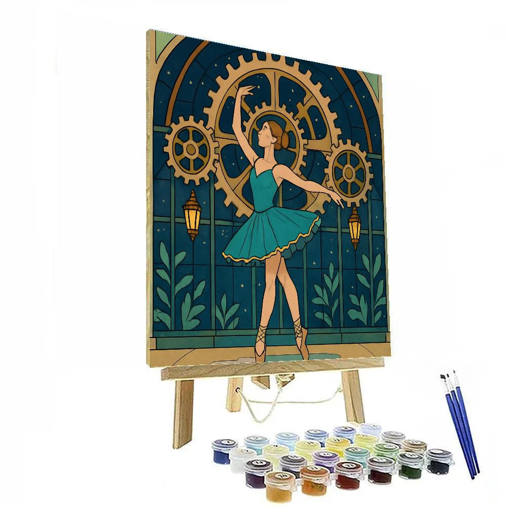 Clockwork Conservatory Ballet Numbered painting kits