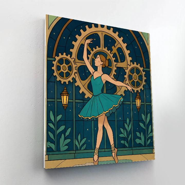 Clockwork Conservatory Ballet Numbered painting kits