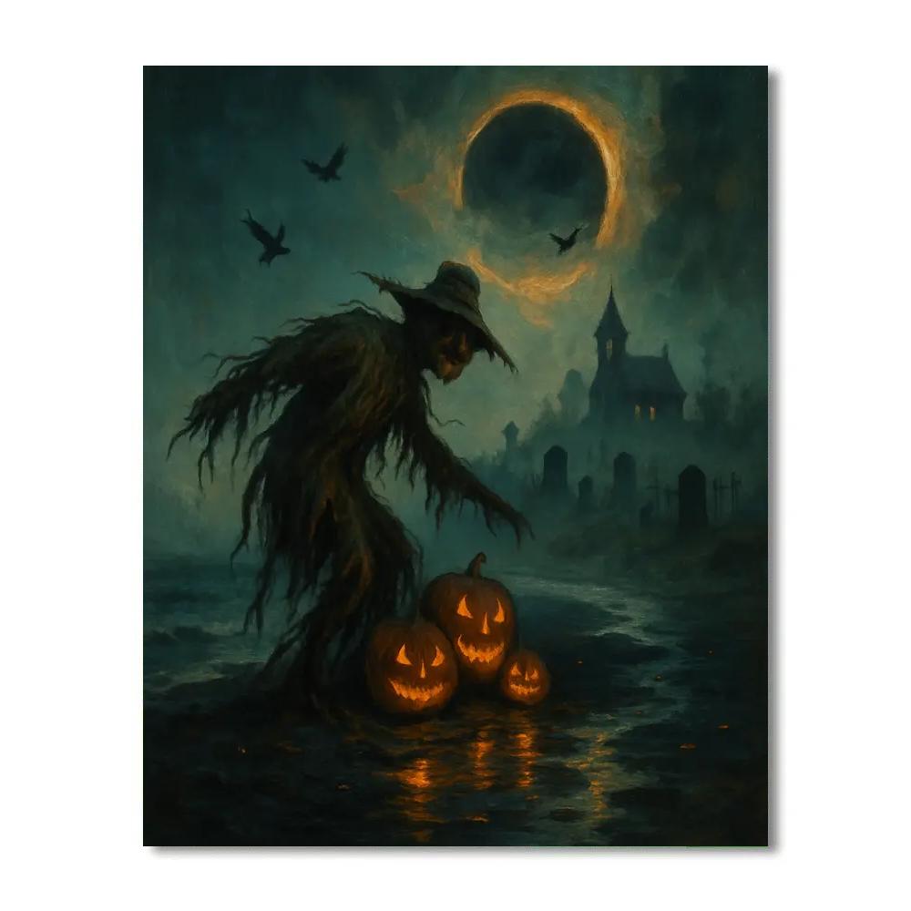 The Tidepool Cemetery At Eclipse Bay Painting by numbers kit