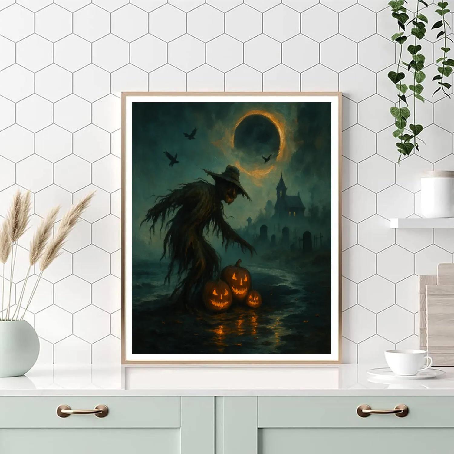 The Tidepool Cemetery At Eclipse Bay Painting by numbers kit