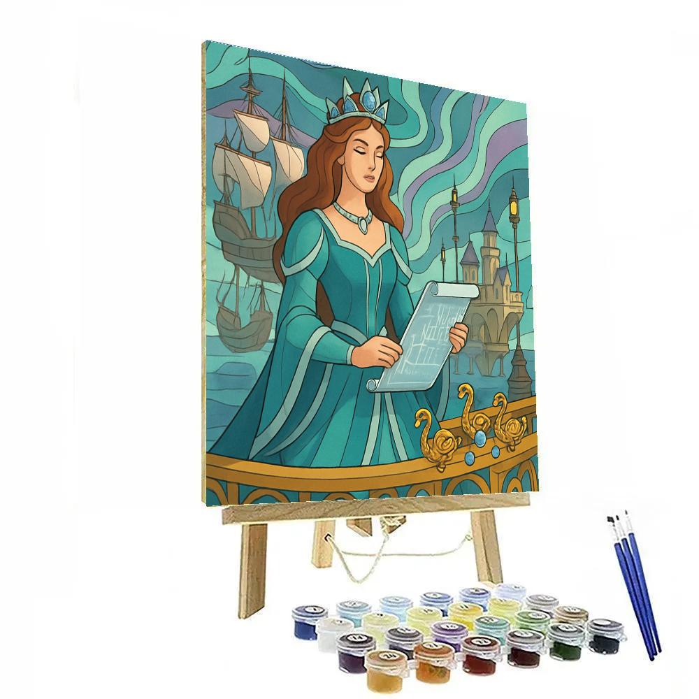 Aurora Shipyard Princess painting number kit