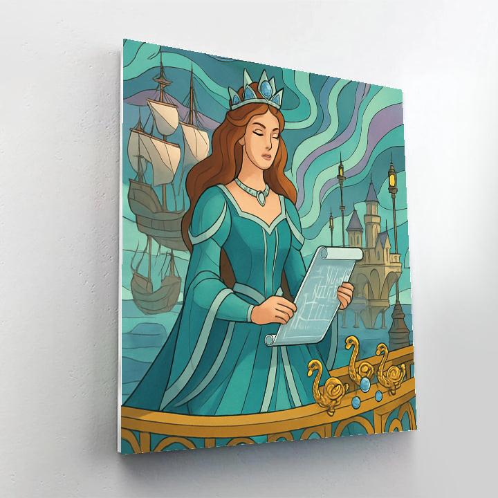 Aurora Shipyard Princess painting number kit