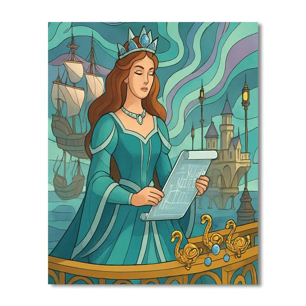 Aurora Shipyard Princess painting number kit