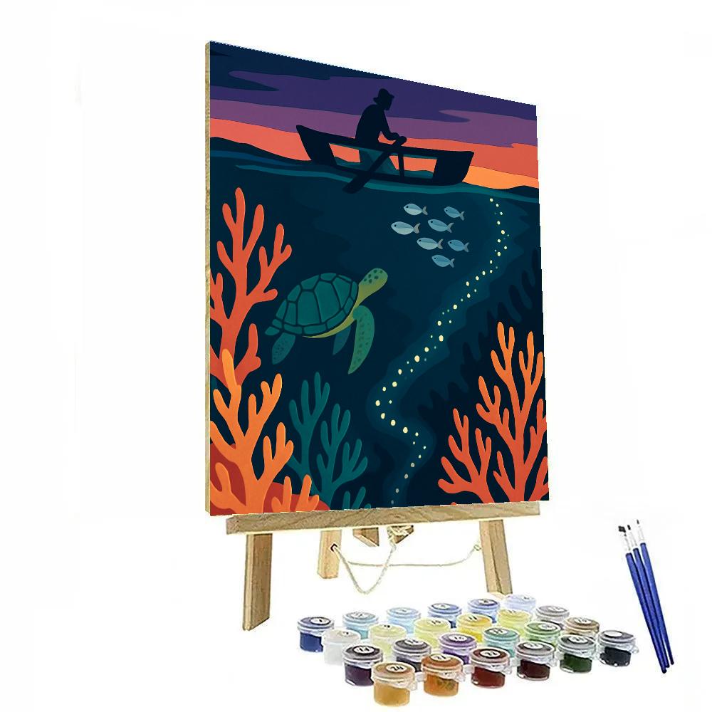 Lantern Reef Ocean Passage paint by number