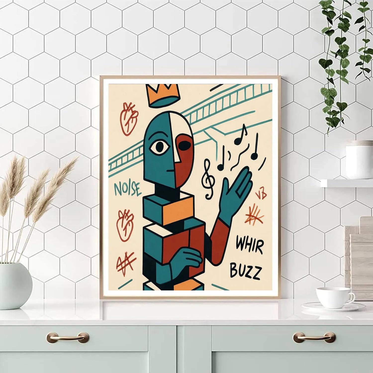 Basquiat Skybridge Oracle paint by numbers