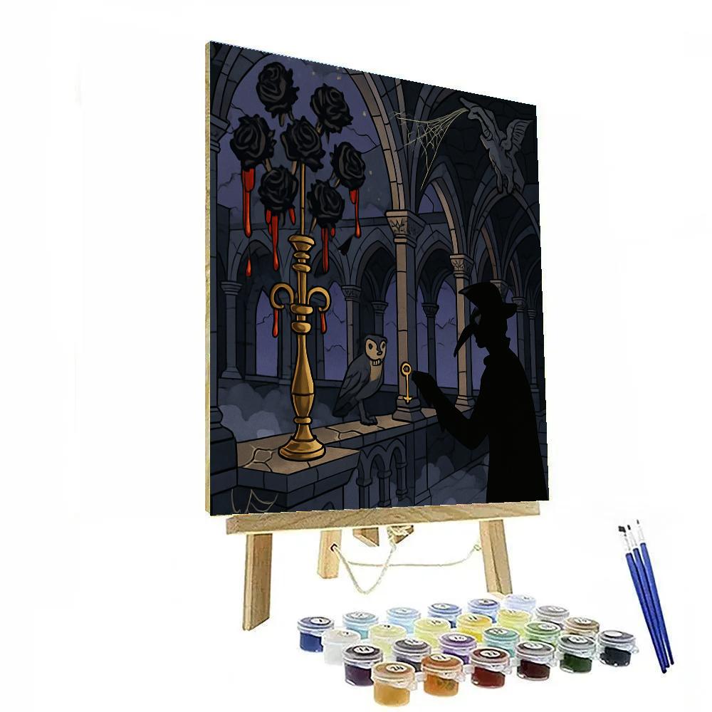 Candelabrum Court With Gothic Echoes Paint by numbers kits