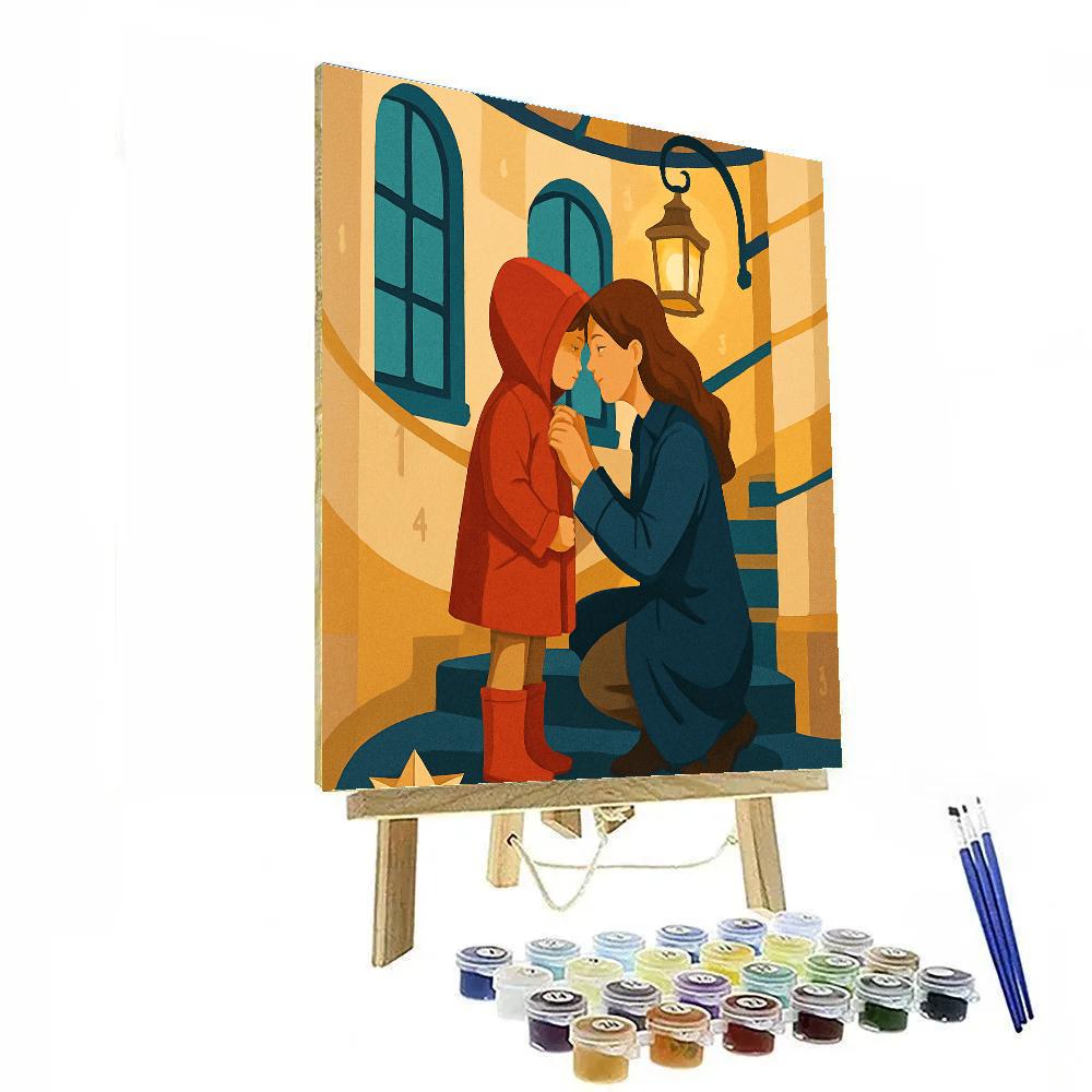 Lighthouse Keeper Mother paint by number