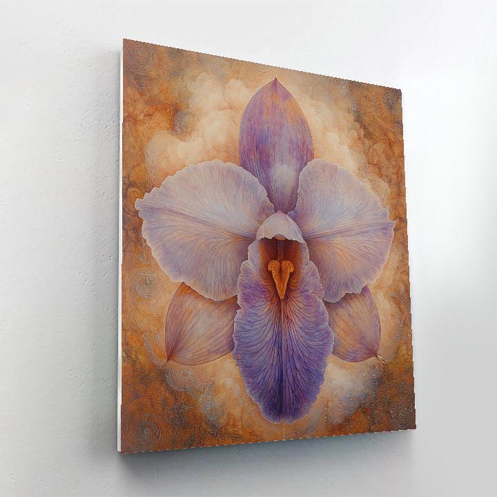 Leonardo Da Vinci Inspired Orchid Nebula Study Painting by numbers kit