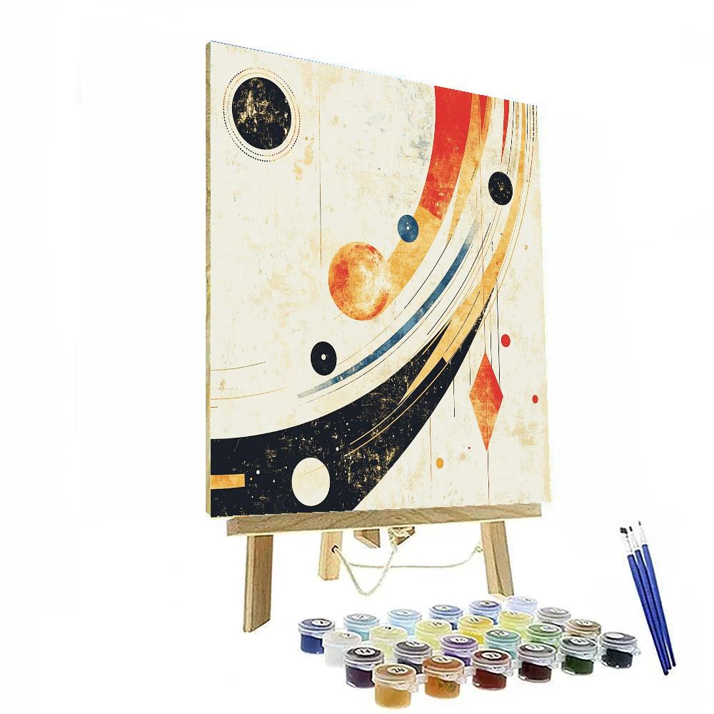 Wassily Kandinsky Inspired Music Of The Solar System DIY paint by numbers