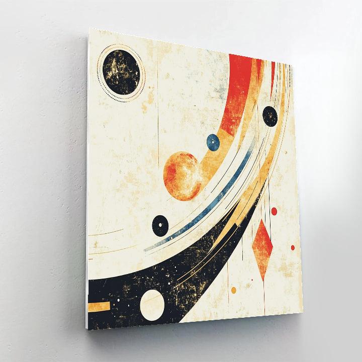 Wassily Kandinsky Inspired Music Of The Solar System DIY paint by numbers