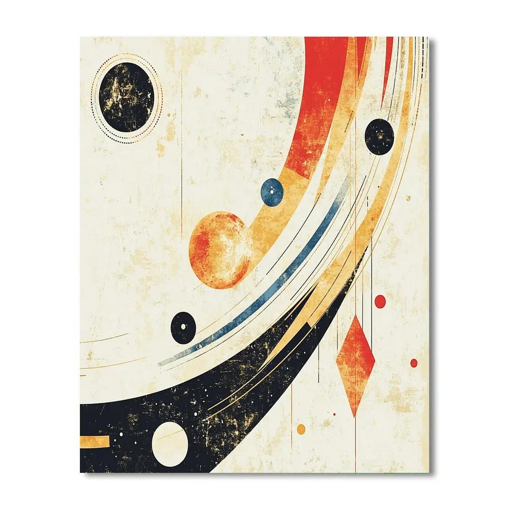 Wassily Kandinsky Inspired Music Of The Solar System DIY paint by numbers