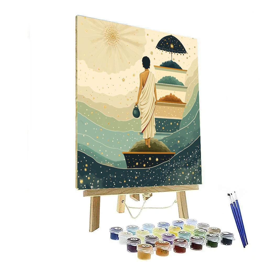 Vamana Measuring The Three Realms Painting by numbers kit
