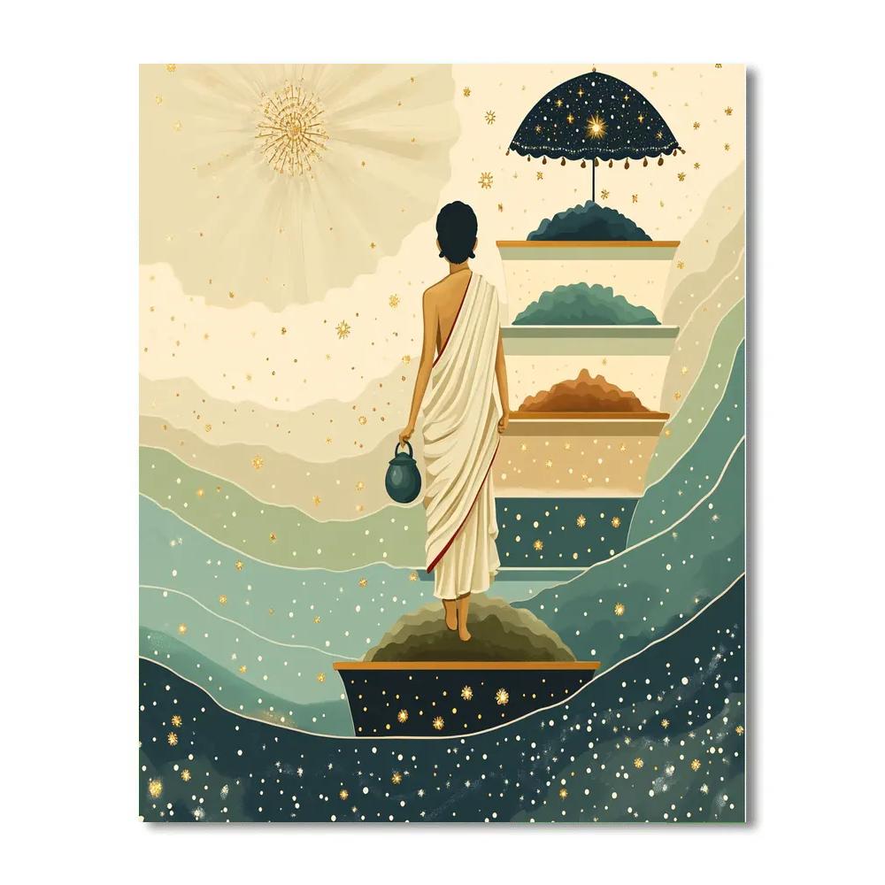Vamana Measuring The Three Realms Painting by numbers kit