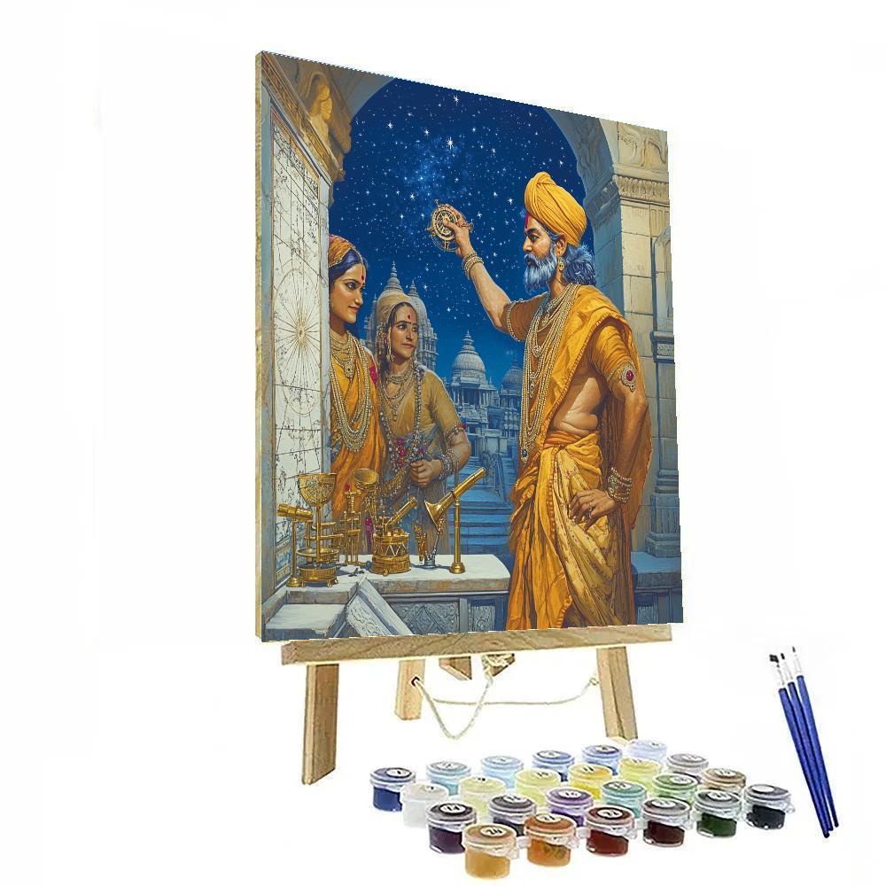 Temple Observatory Of Brahma paint by number