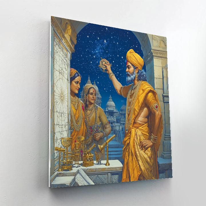 Temple Observatory Of Brahma paint by number