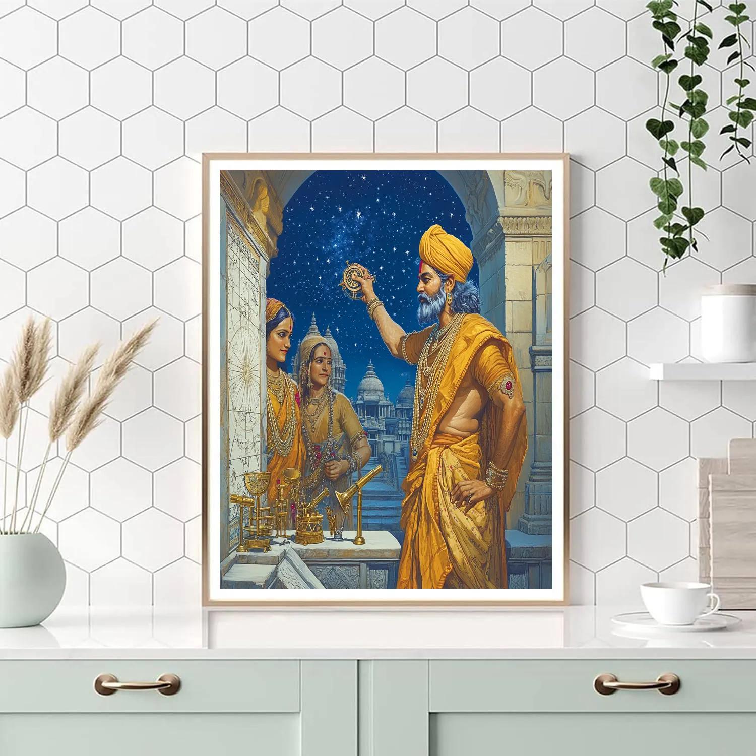 Temple Observatory Of Brahma paint by number