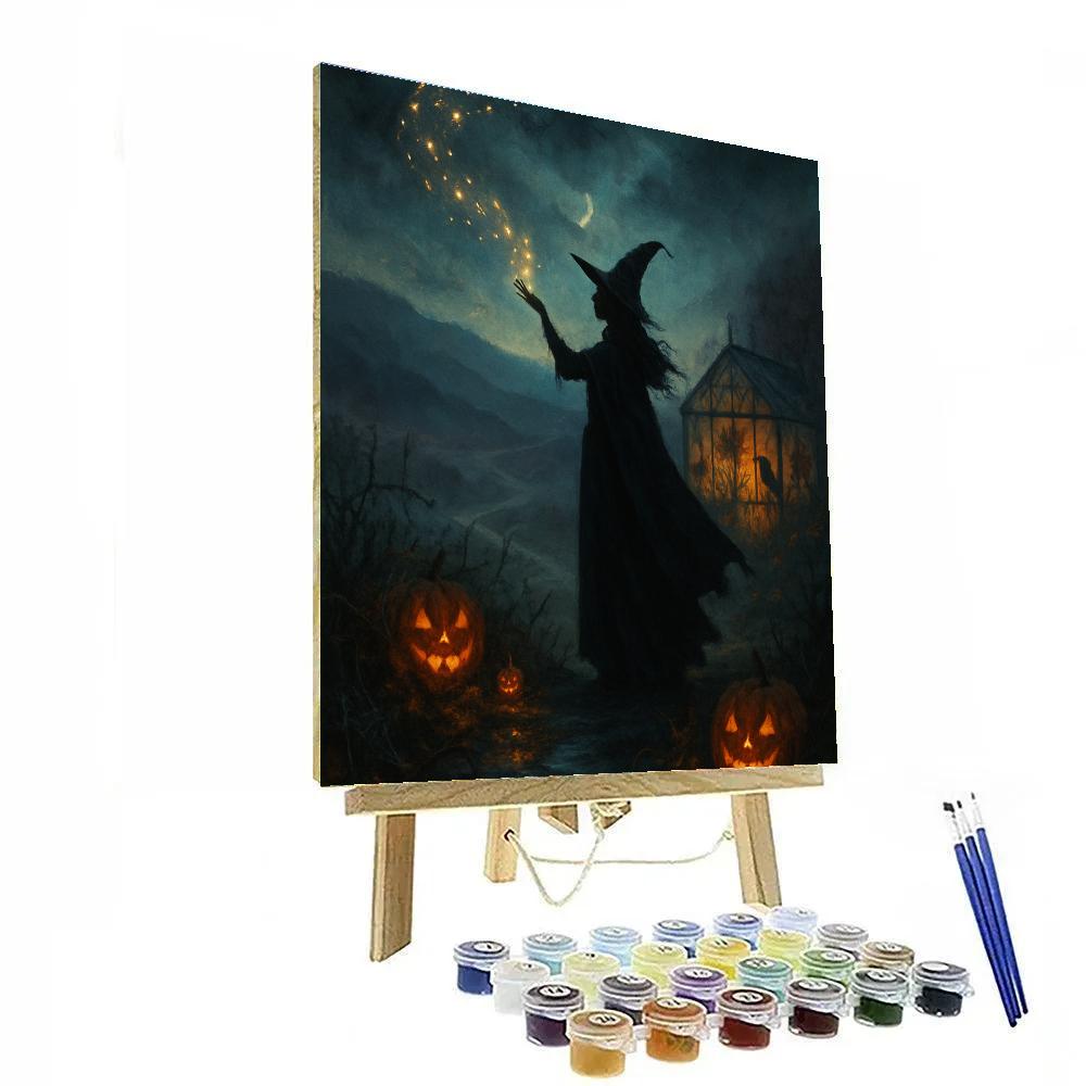 The Spectral Greenhouse At Duskfall Ridge paint by numbers