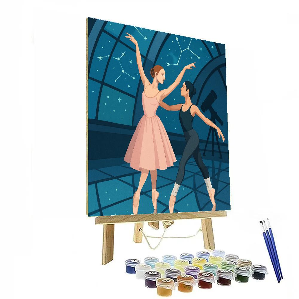 Star Observatory With Ballet Rehearsal Number painting