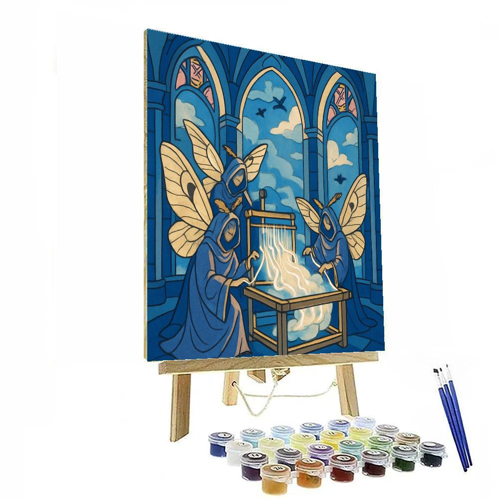 Skyloom Cathedral Fantasy Weavers DIY paint by numbers