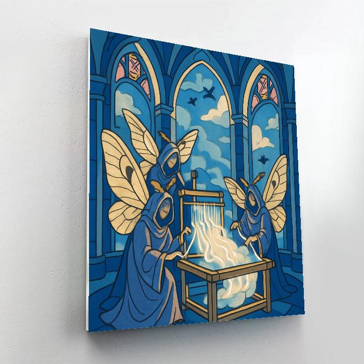 Skyloom Cathedral Fantasy Weavers DIY paint by numbers