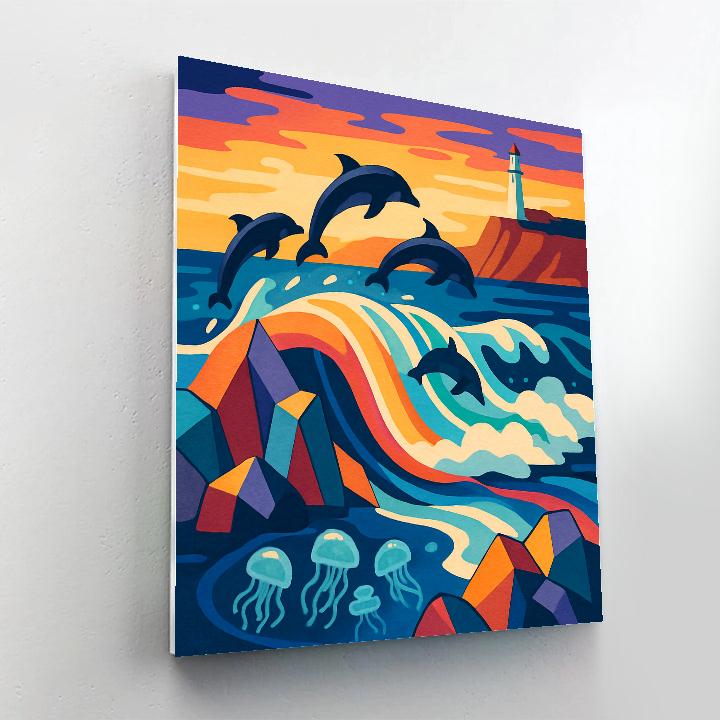 Ocean Crafted Prism Breakers Paint by numbers kits