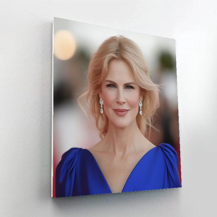 Nicole Kidman Sapphire Poise In The Spotlight painting number kit