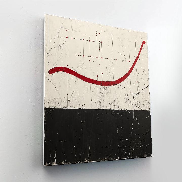 Banksy Inspired Silence Of The CO2 Constellation Number painting