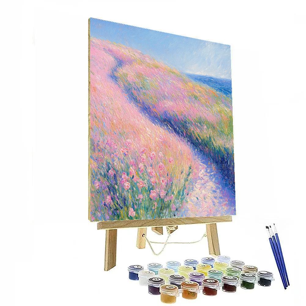 Edgar Degas Inspired Nebular Ballet Of Light paint by color