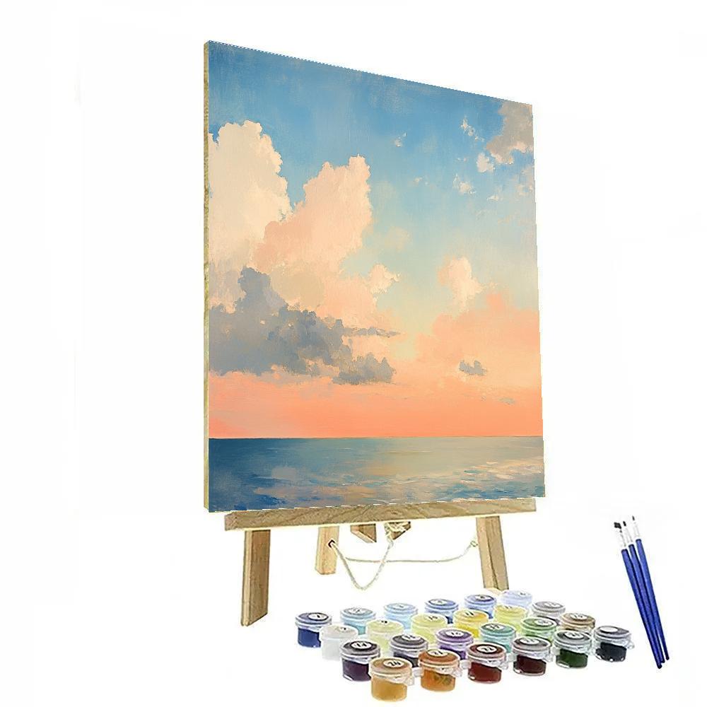 Edgar Degas Inspired Twilight Atmosphere Study Number painting