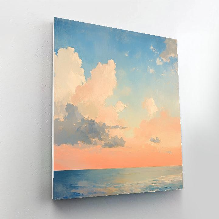 Edgar Degas Inspired Twilight Atmosphere Study Number painting