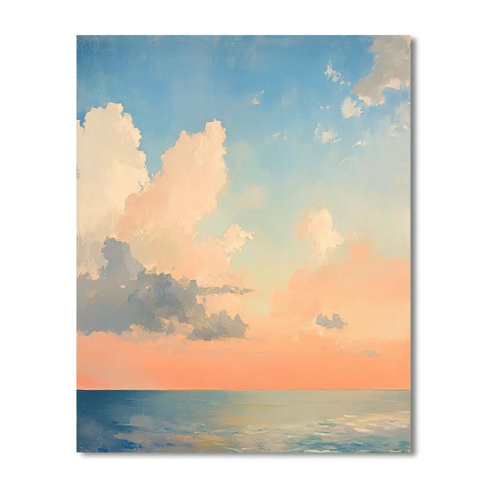 Edgar Degas Inspired Twilight Atmosphere Study Number painting