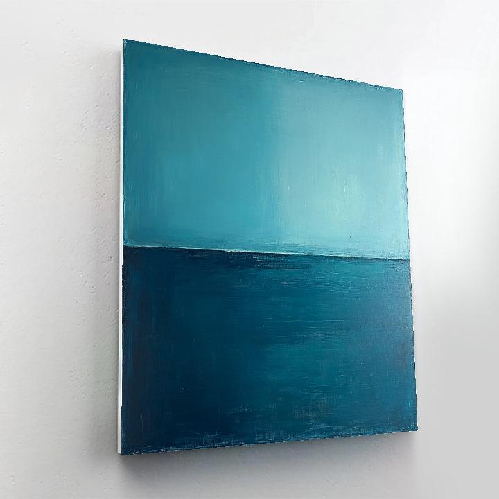 Mark Rothko Inspired Tidal Stillness Gradient paint by color