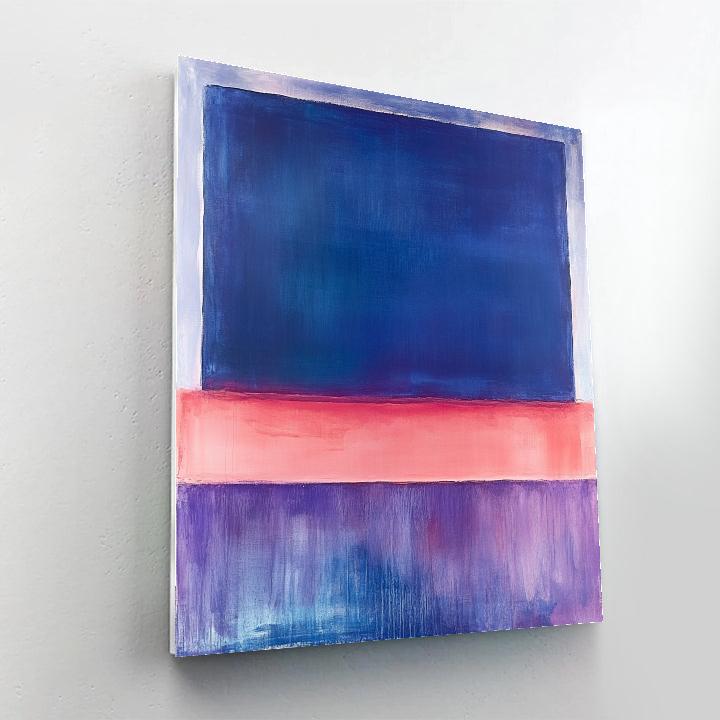 Mark Rothko Inspired Time Dilated Aurora Fields Paint by numbers kits