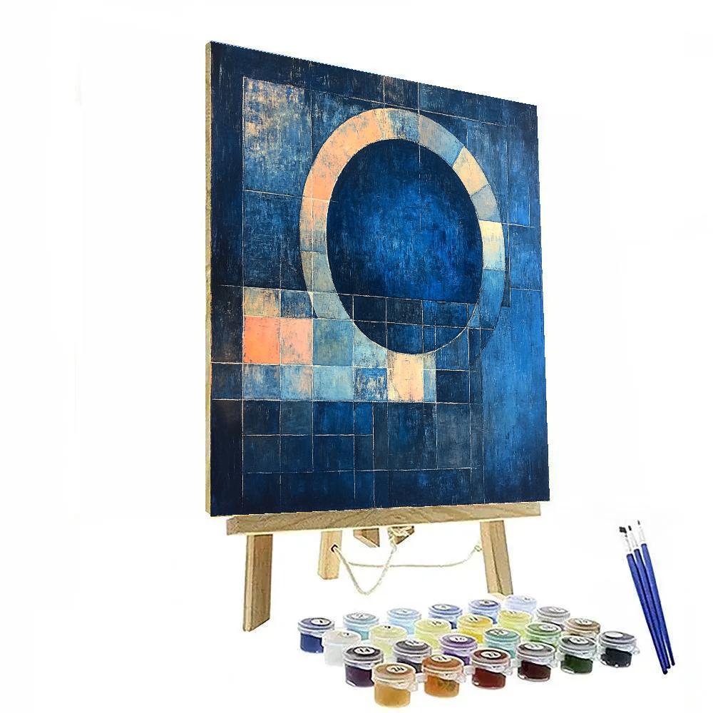 Paul Klee Inspired Quantum Eclipse Canticle Numbered painting kits