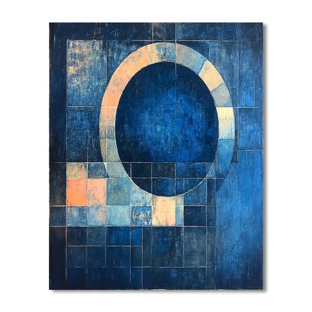 Paul Klee Inspired Quantum Eclipse Canticle Numbered painting kits