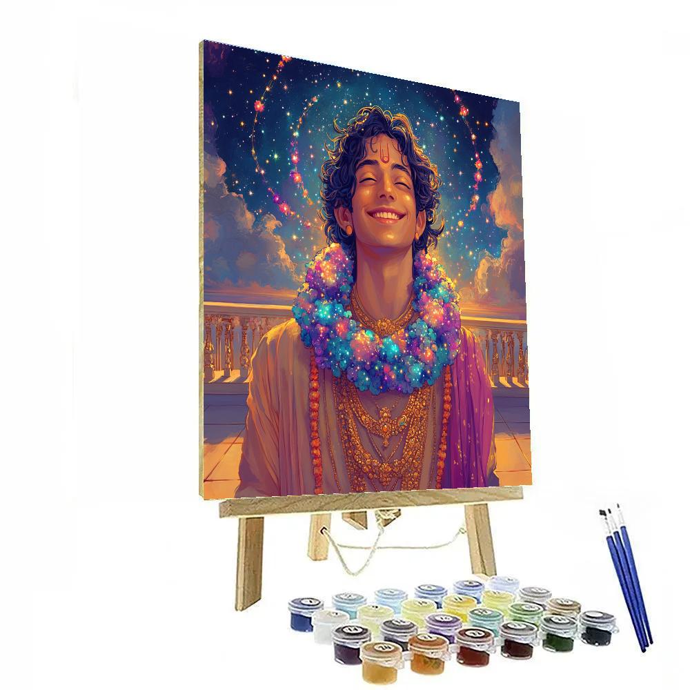 Vishnu And The Nebula Garland paint by numbers