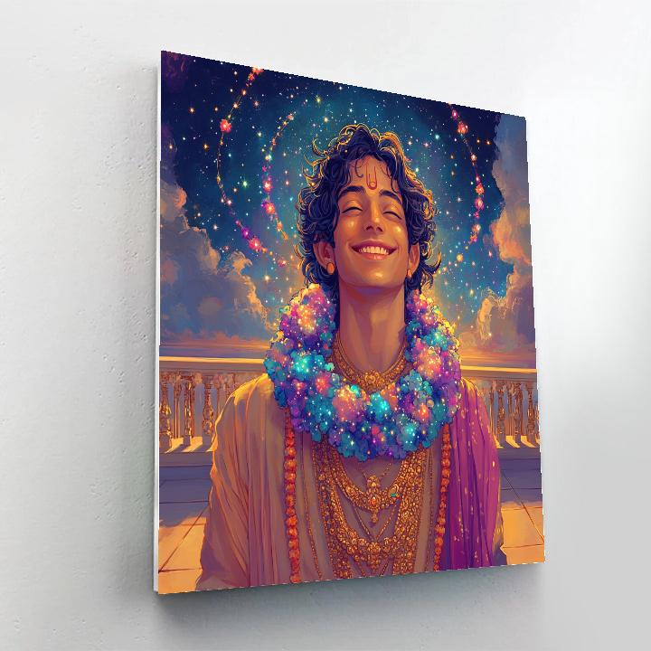 Vishnu And The Nebula Garland paint by numbers