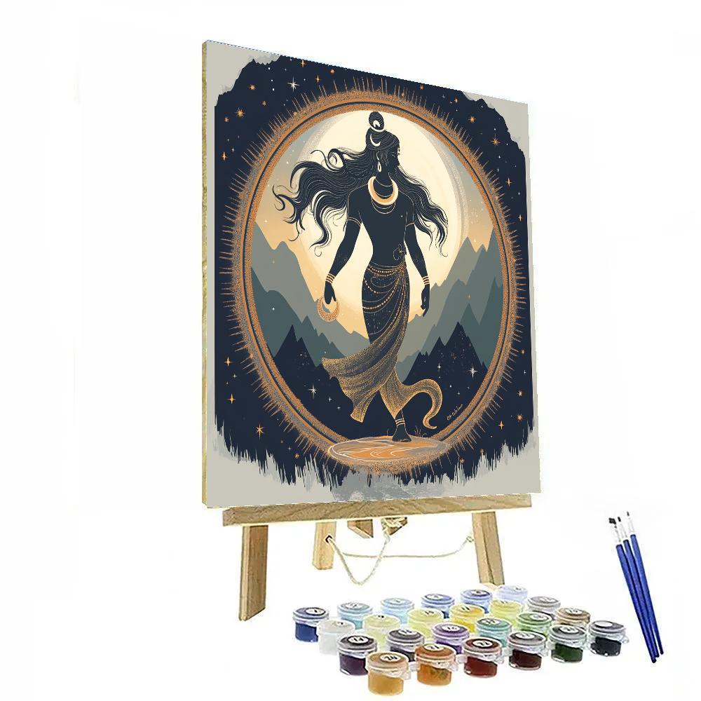 Shiva Starlight Drum Resonance paint by numbers