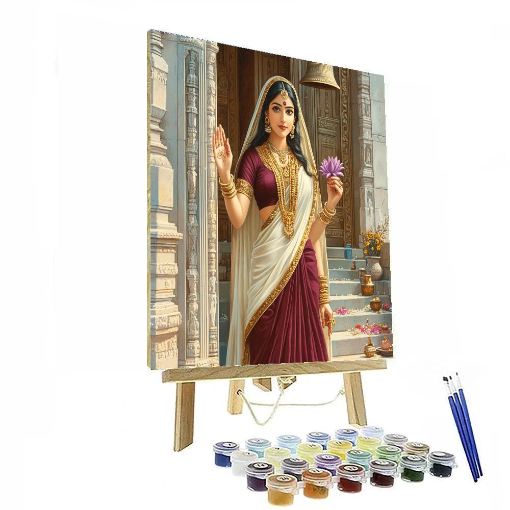 Parvati Guardian At The Threshold painting number kit