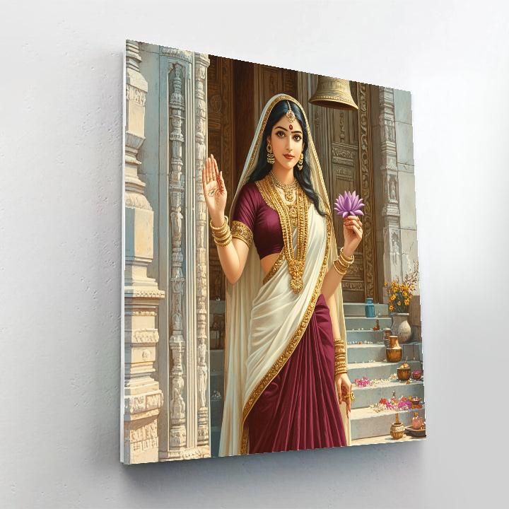 Parvati Guardian At The Threshold painting number kit