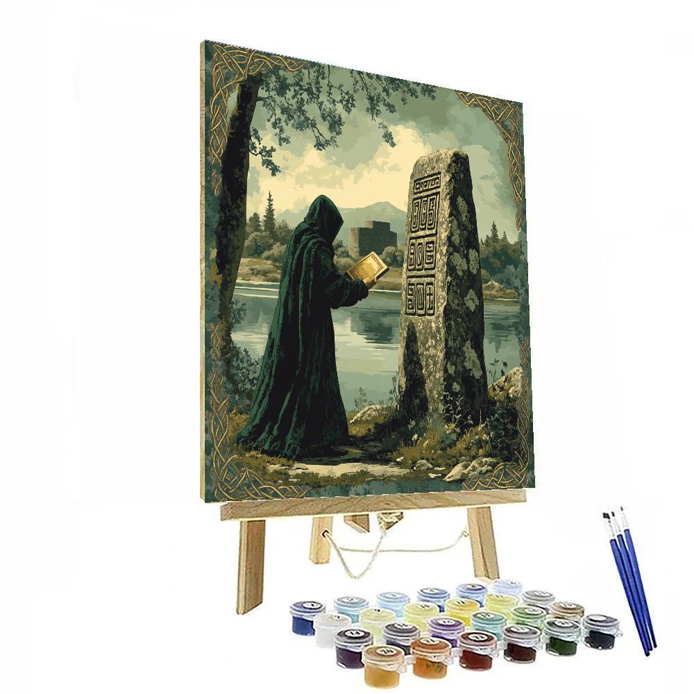 Loughside Ogham Chronicle Celtic painting number kit