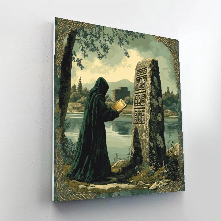 Loughside Ogham Chronicle Celtic painting number kit