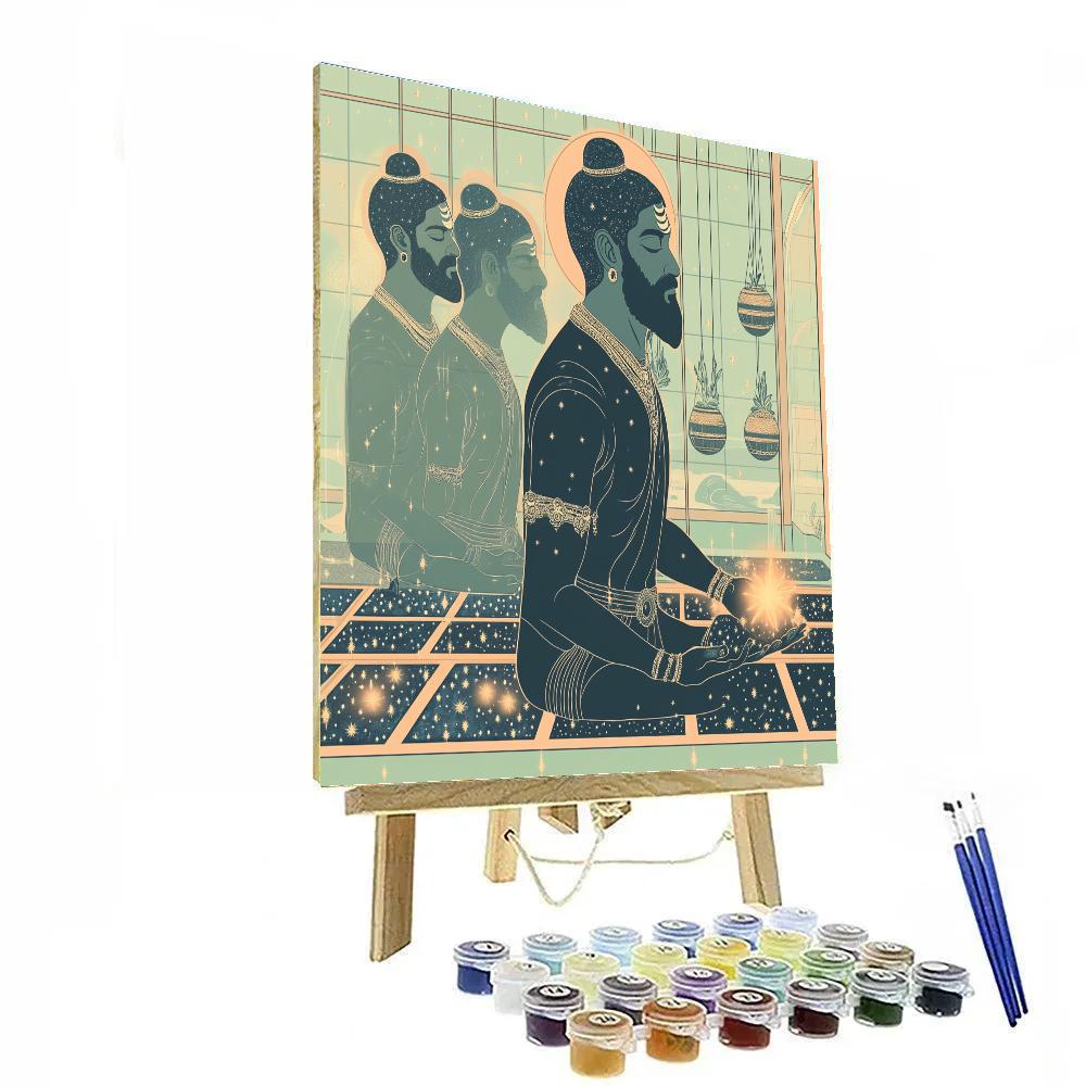 Brahma Starseed Garden Keeper Painting by numbers kit
