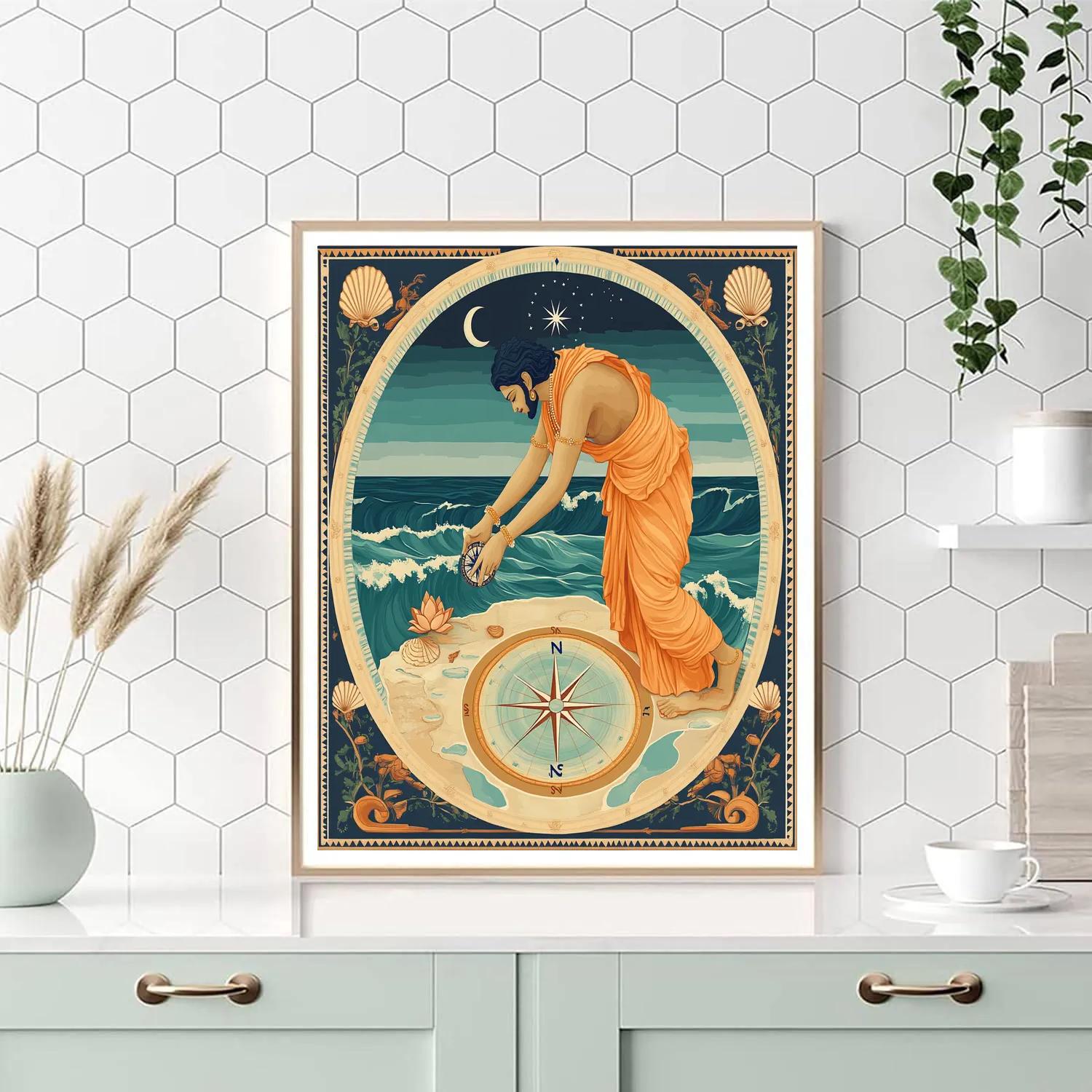 Brahma Ocean Of Creation Mapmaker paint by color