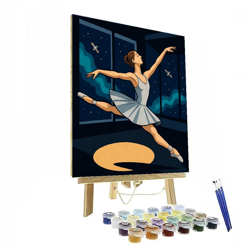 Cosmic-Rehearsal Ballet Paint by numbers kits