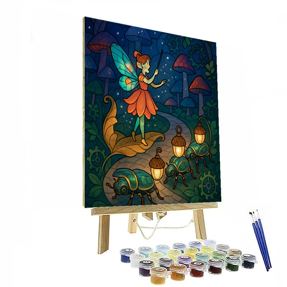 Clockwork Canopy Fairy Parade Numbered painting kits