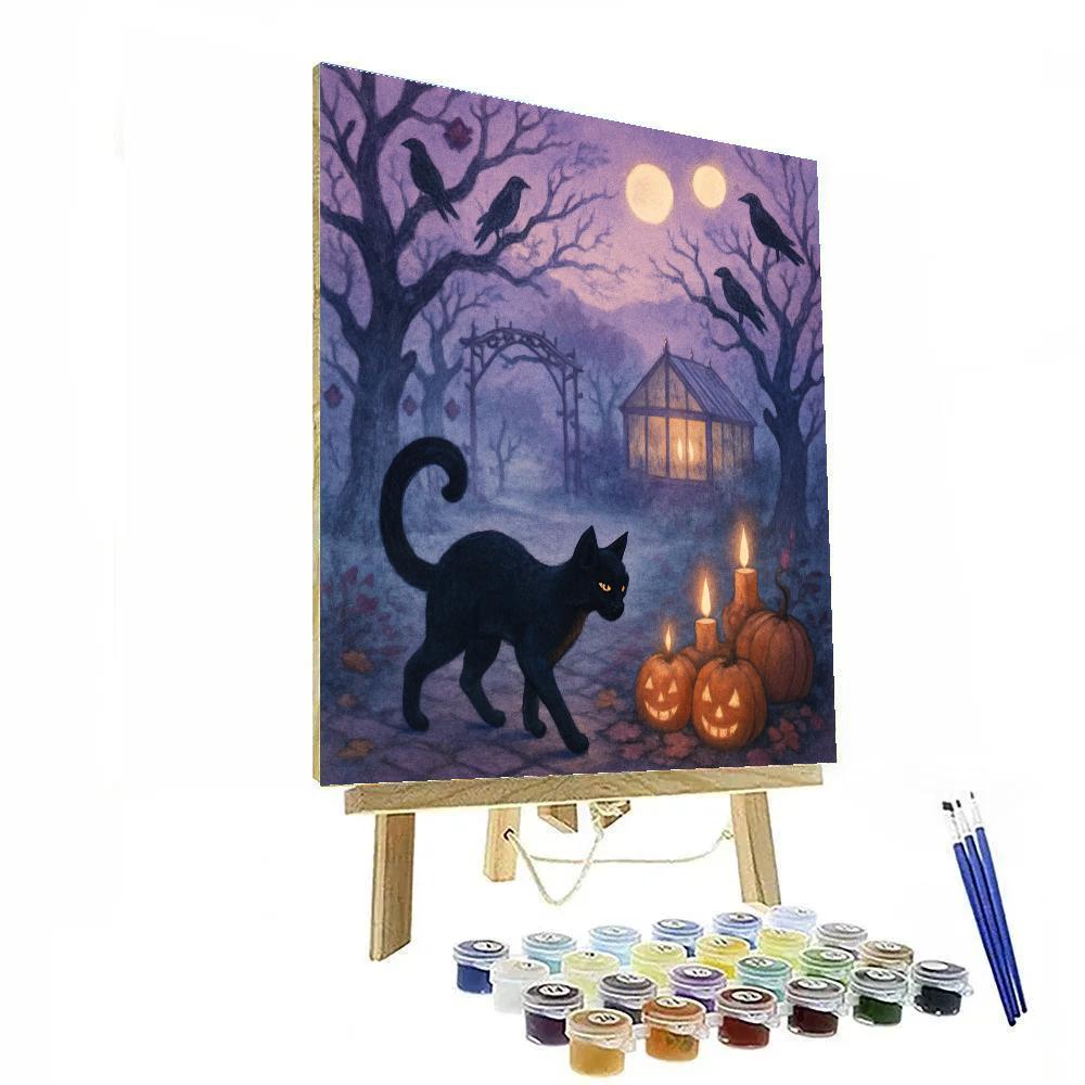 The Frosted Orchard Of Whispering Moons Paint by numbers kits
