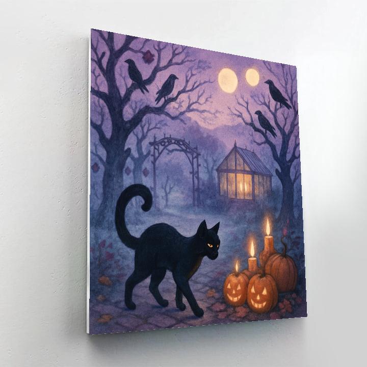 The Frosted Orchard Of Whispering Moons Paint by numbers kits