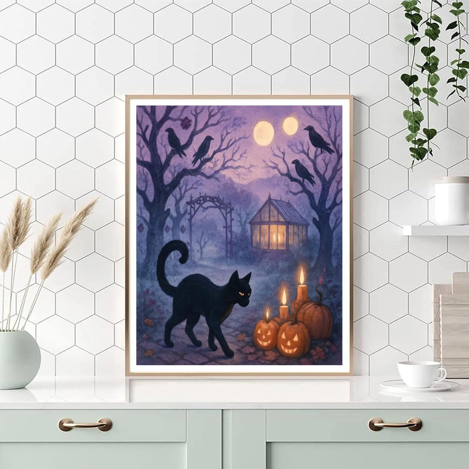 The Frosted Orchard Of Whispering Moons Paint by numbers kits