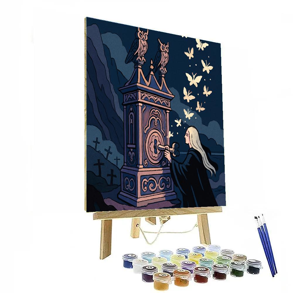 Moonlit Reliquary In Gothic Paint by numbers kits